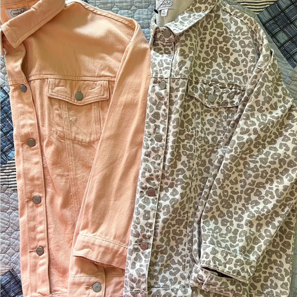 (2) Mudpie Size Extra Large, Never Worn Oversized… - image 1